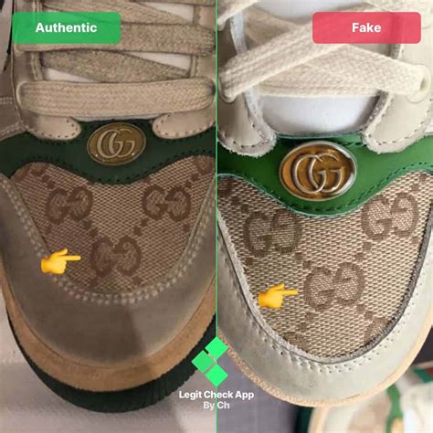 how to tell fake gucci shoes|knock off gucci tennis shoes.